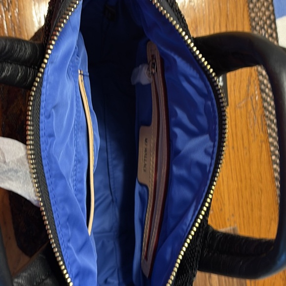 MZ Wallace Black and Blue Sequin Tote - Picture 7 of 8